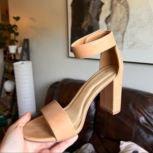 Nude Heels, Worn Once
